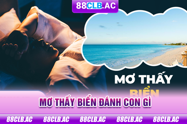 mơ thấy biển đánh con gì